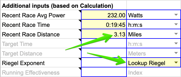 How to calculate your race time from your Target Power?