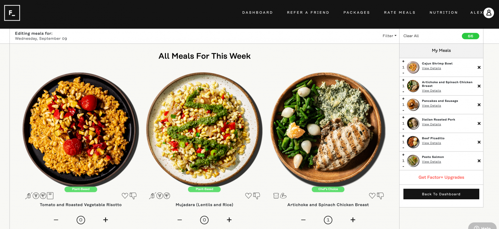 Freshly (pic 1) vs Factor (pics 2-3); my thoughts so far! : r/ReadyMeals